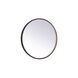 Pier 28 X 28 inch Black LED Mirror
