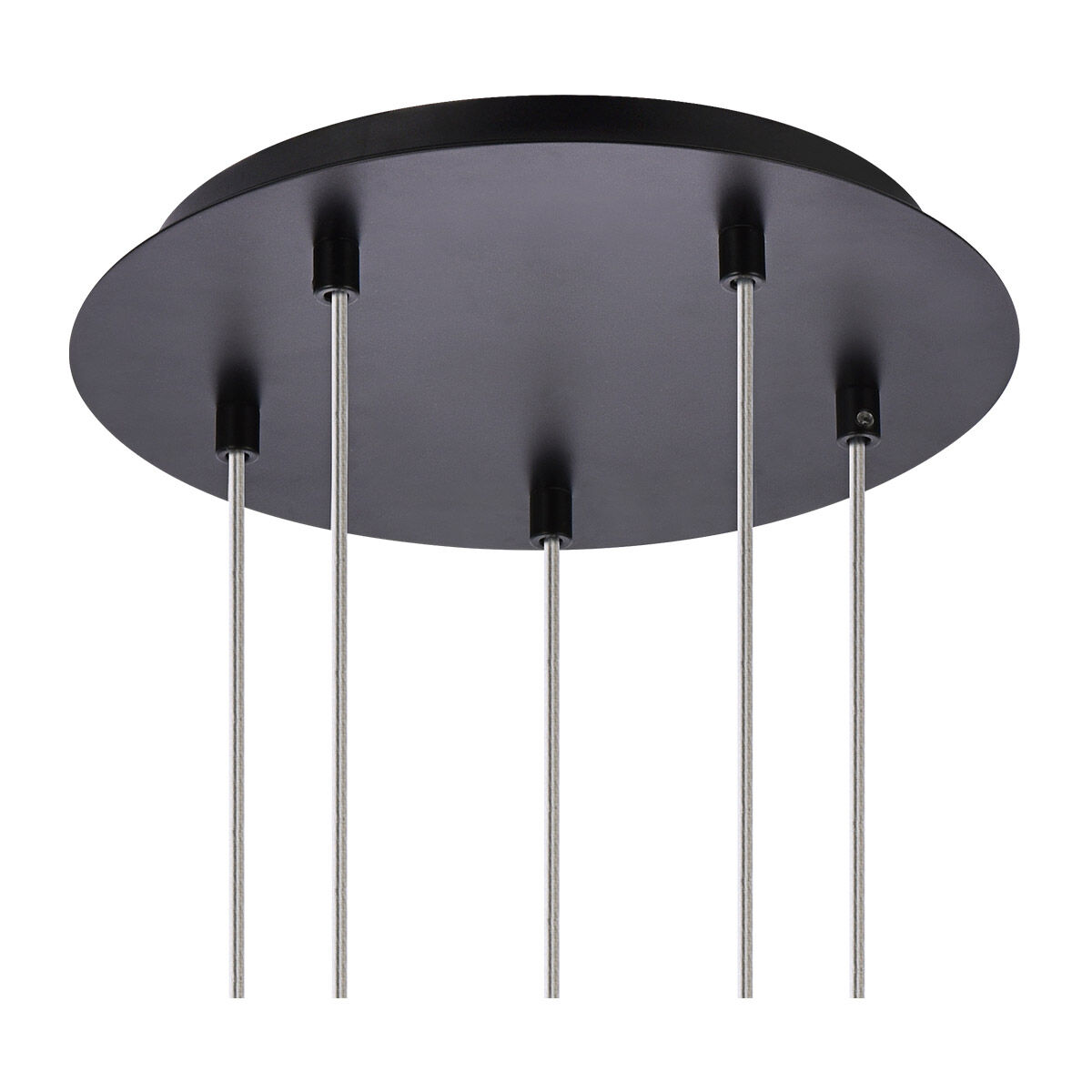 Eren 5 Light 12 inch Black Pendant Ceiling Light