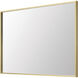 Grace 36 X 24 inch Gold Mirror