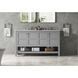 Theo 54 X 34 inch Grey Bathroom Vanity Cabinet