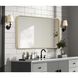 Remy 40 X 24 inch Brass Mirror