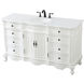 Danville 60 X 21 X 36 inch Antique White Vanity Sink Set