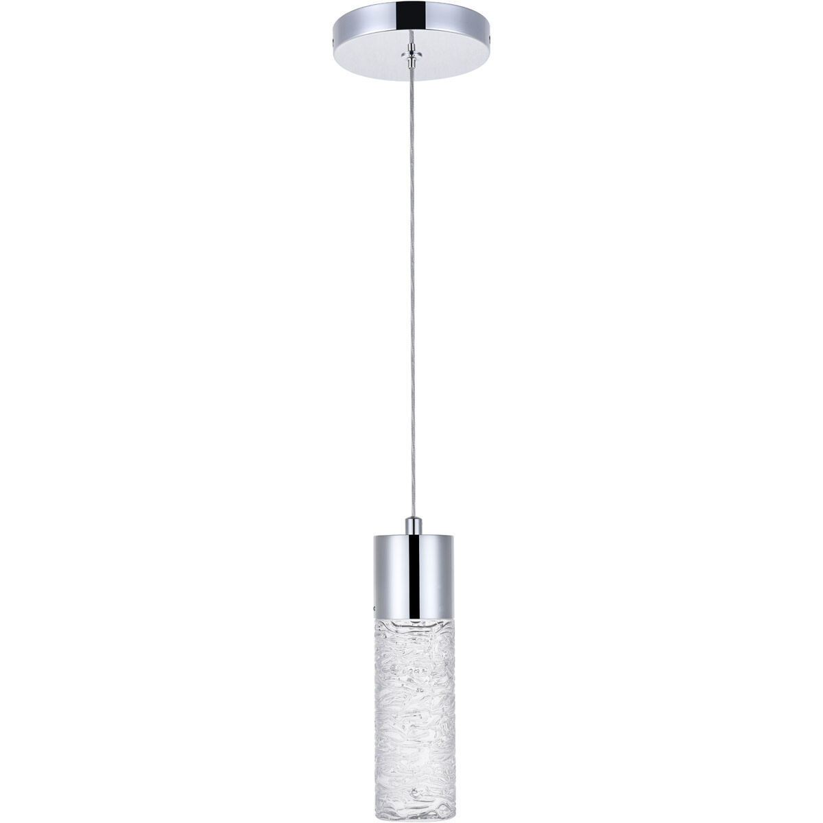 Constellation LED 5 inch Chrome Pendant Ceiling Light