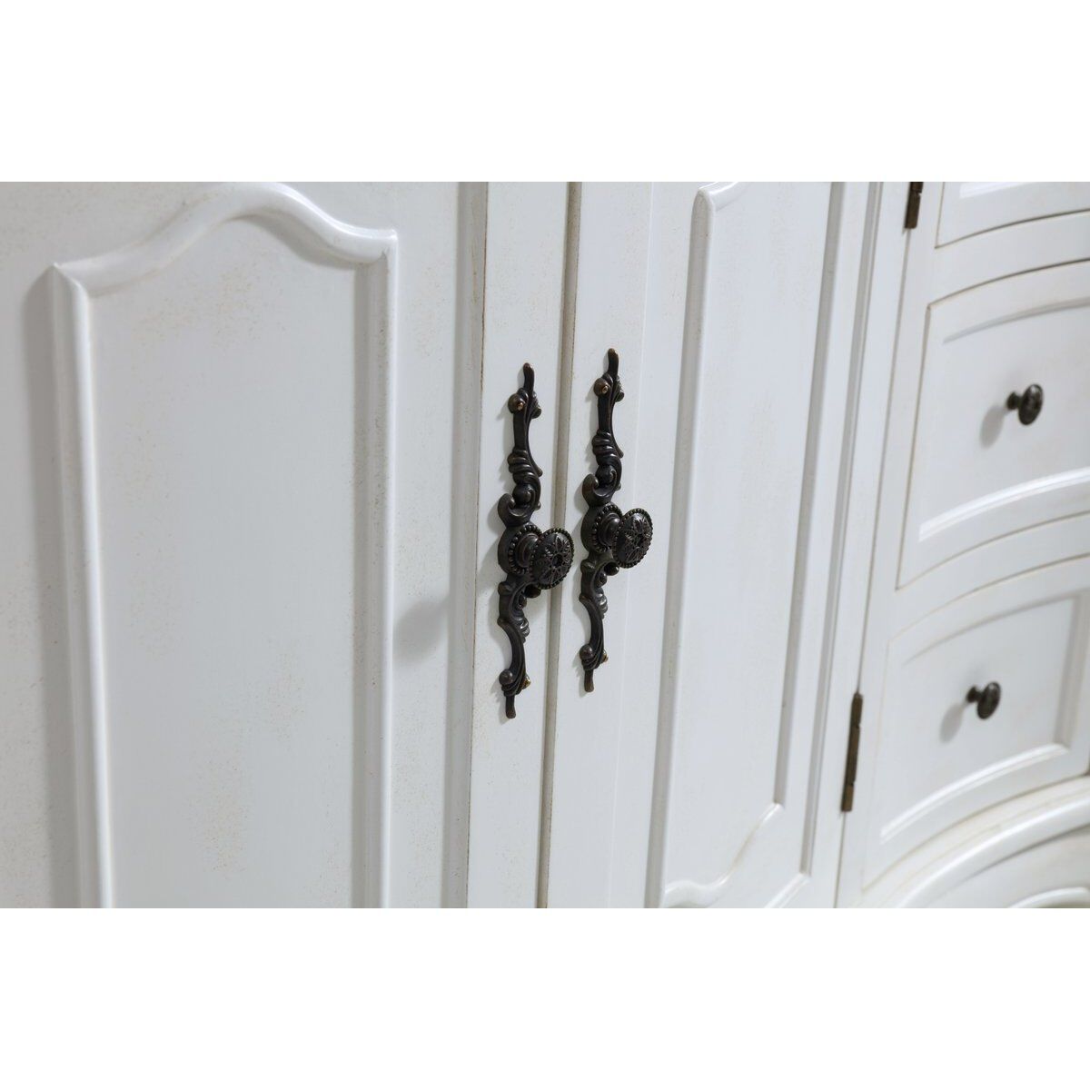 Danville 48 X 21 X 36 inch Antique White Vanity Sink Set