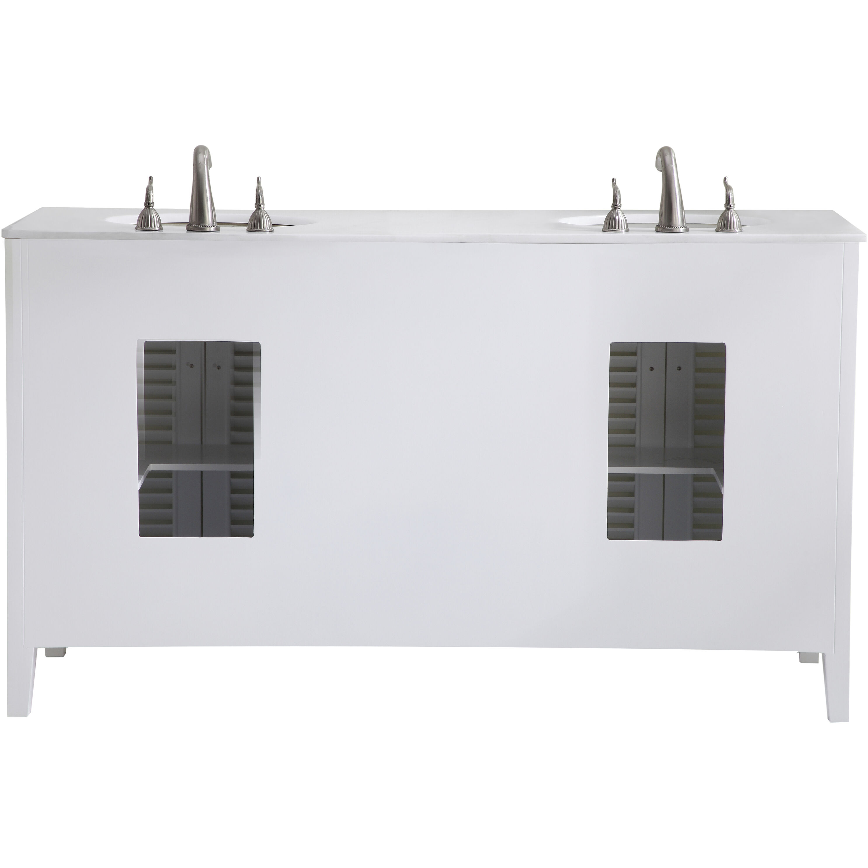 Cape Cod 60 X 21 X 35 inch Antique White Vanity Sink Set
