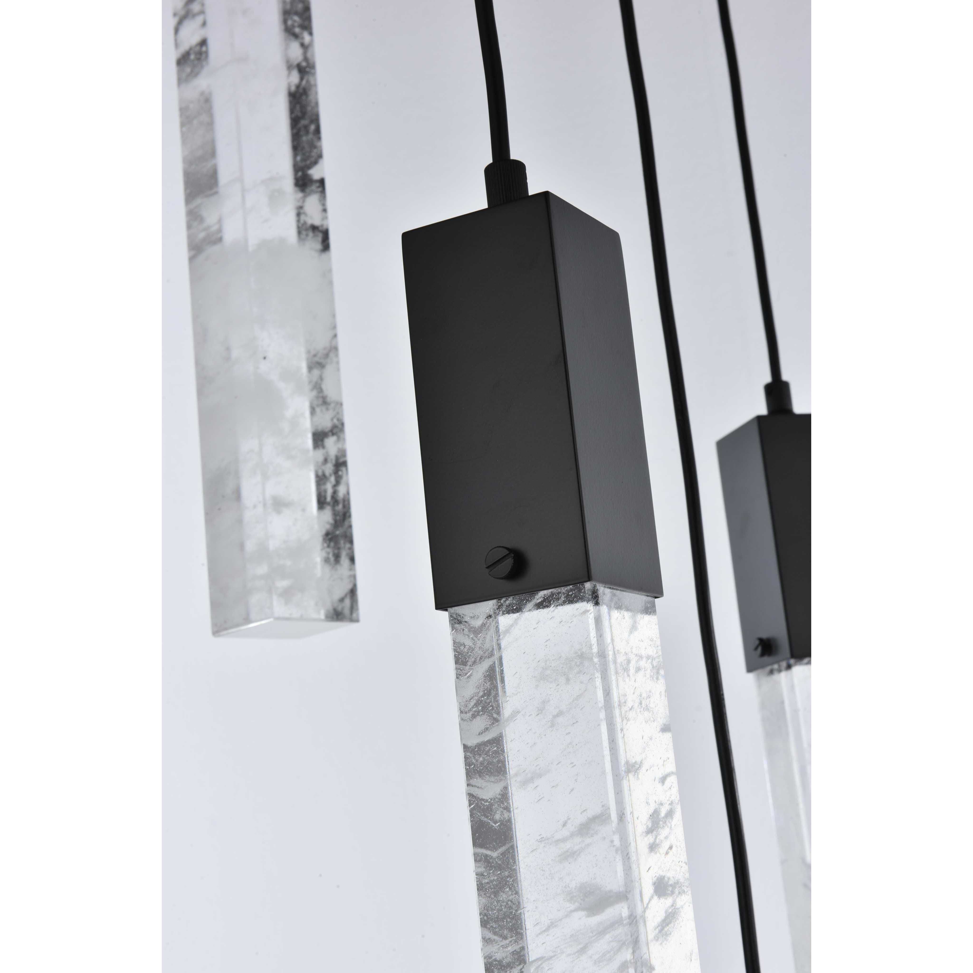 Aurora 13 Light 26 inch Black Pendant Ceiling Light