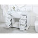 Franklin 48 X 22 X 35 inch White Bathroom Vanity Cabinet