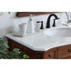 Danville 42 X 21 X 36 inch Teak Vanity Sink Set