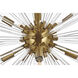 Sienna 10 Light 42 inch Gold Pendant Ceiling Light