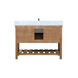 Clement 48 X 22 X 34 inch Driftwood Bathroom Vanity Cabinet