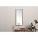 Monet 28 X 28 inch Brass Wall Mirror