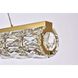 Valetta 1 Light 36 inch Gold Linear Pendant Ceiling Light