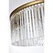 Sydney 10 Light 43.5 inch Satin Gold Chandelier Ceiling Light