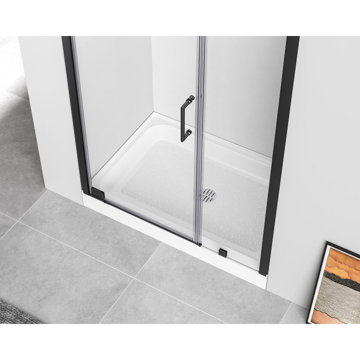 Laredo Glossy White Shower Base