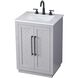 Chase 24 X 34 inch Grey Bathroom Vanity Cabinet