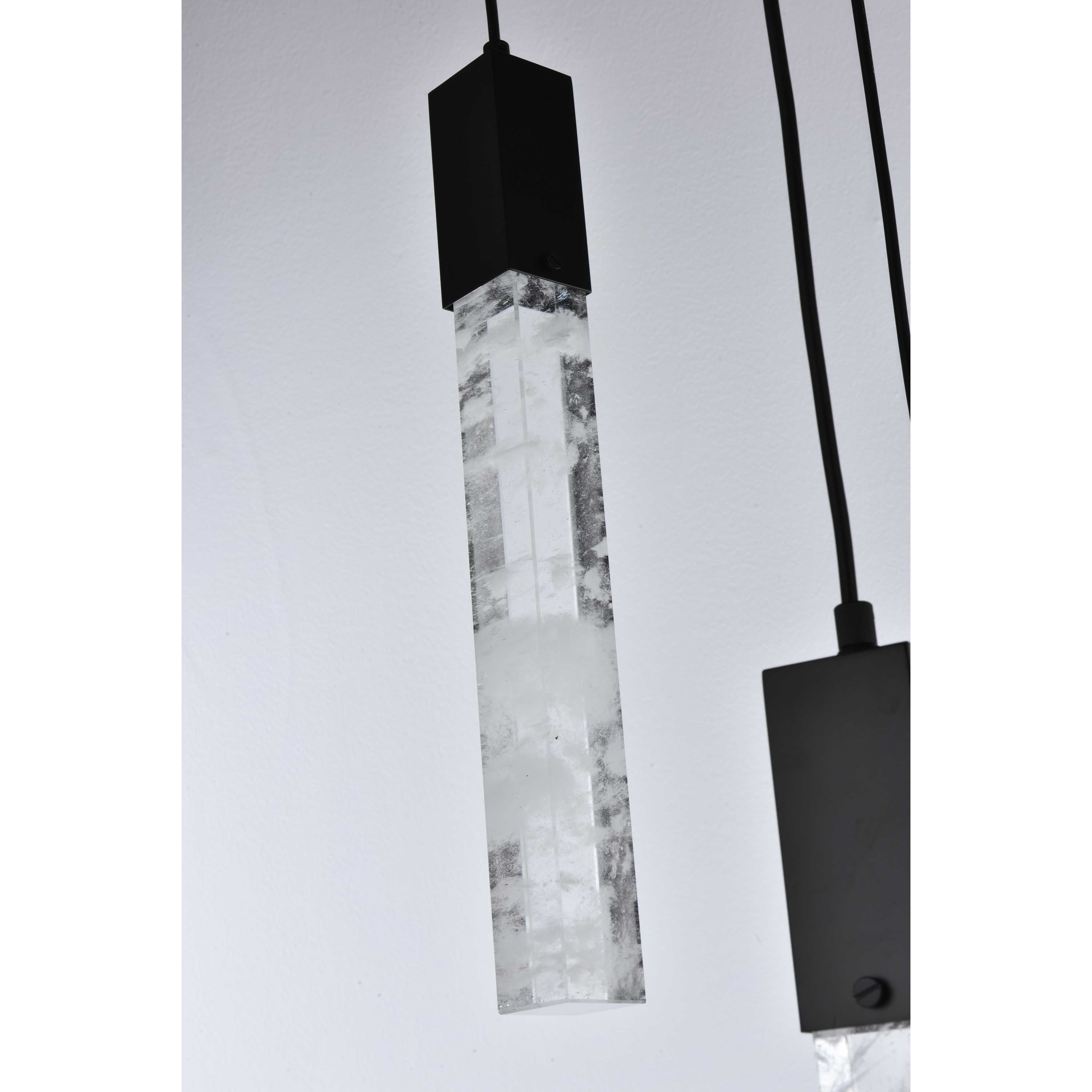 Aurora 13 Light 26 inch Black Pendant Ceiling Light