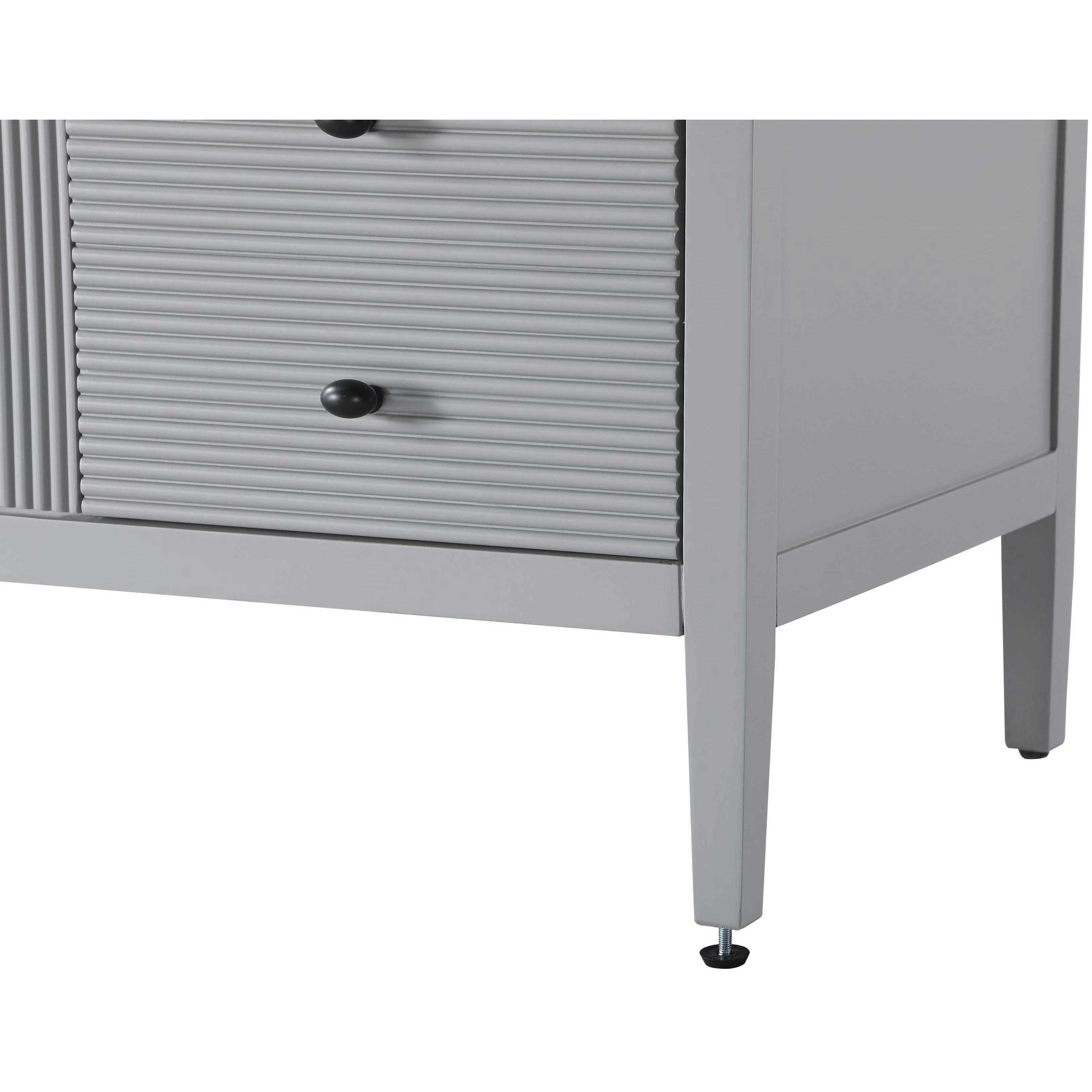 Blakely 60 X 34 inch Grey Bathroom Vanity Cabinet