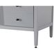 Blakely 60 X 34 inch Grey Bathroom Vanity Cabinet