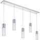 Constellation LED 42 inch Chrome Pendant Ceiling Light
