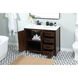 Grant 42 X 19 X 34 inch Expresso Vanity Sink Set