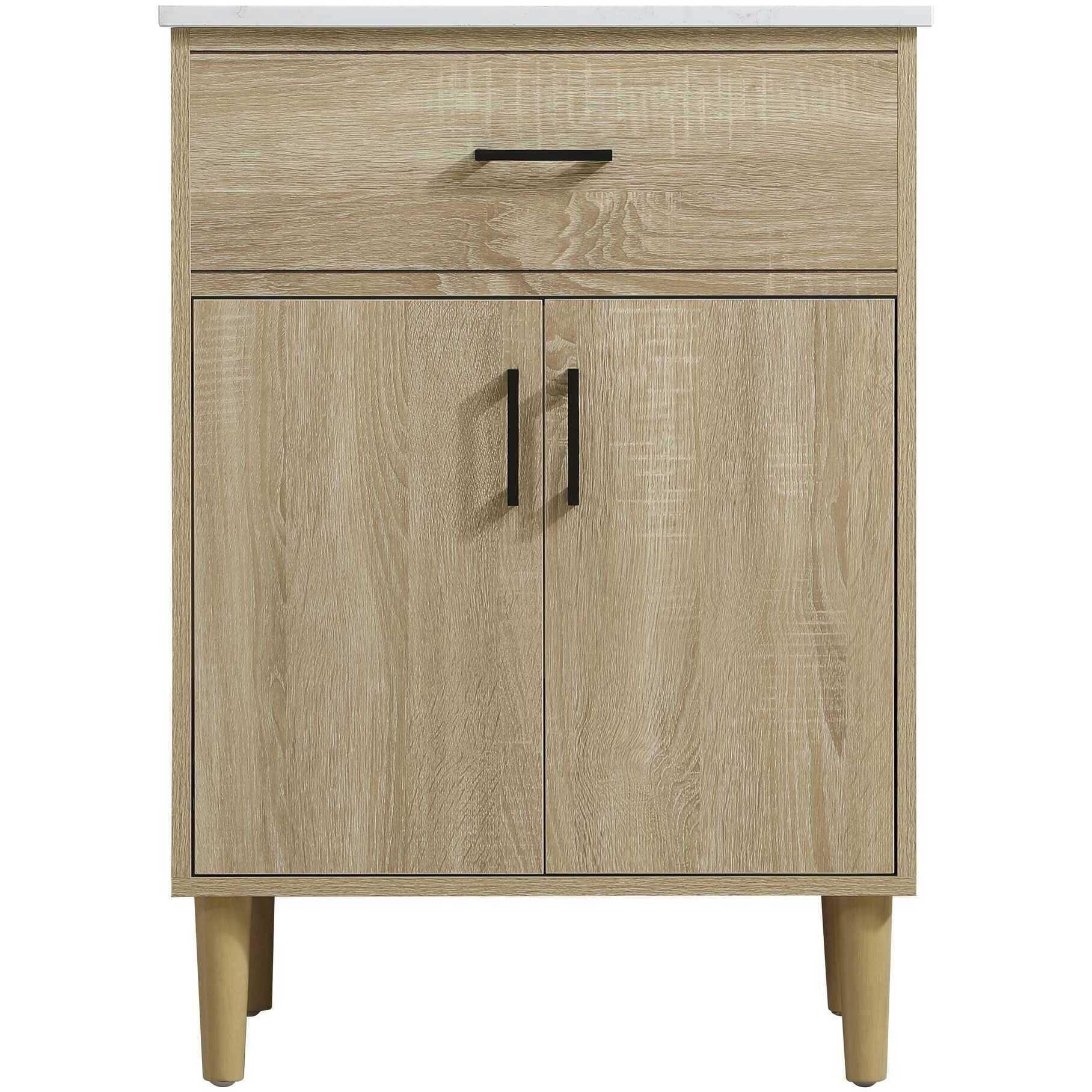Chandler 24 X 34 inch Mango Wood Bathroom Vanity Cabinet