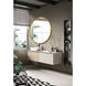 Everly 30 X 30 inch Gold Mirror