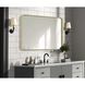 Remy 40 X 27 inch Brass Mirror