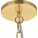 Vega LED 26 inch Gold Pendant Ceiling Light 