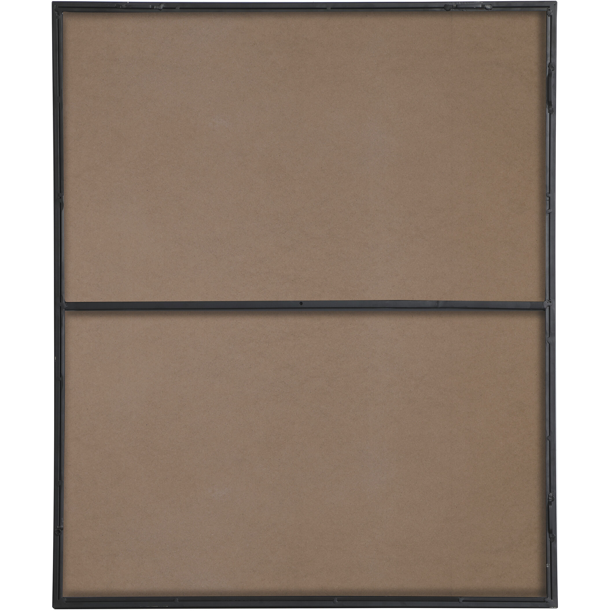 Monet 36 X 30 inch Black Wall Mirror