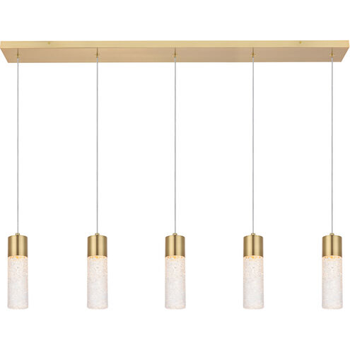 Constellation LED 42 inch Gold Pendant Ceiling Light