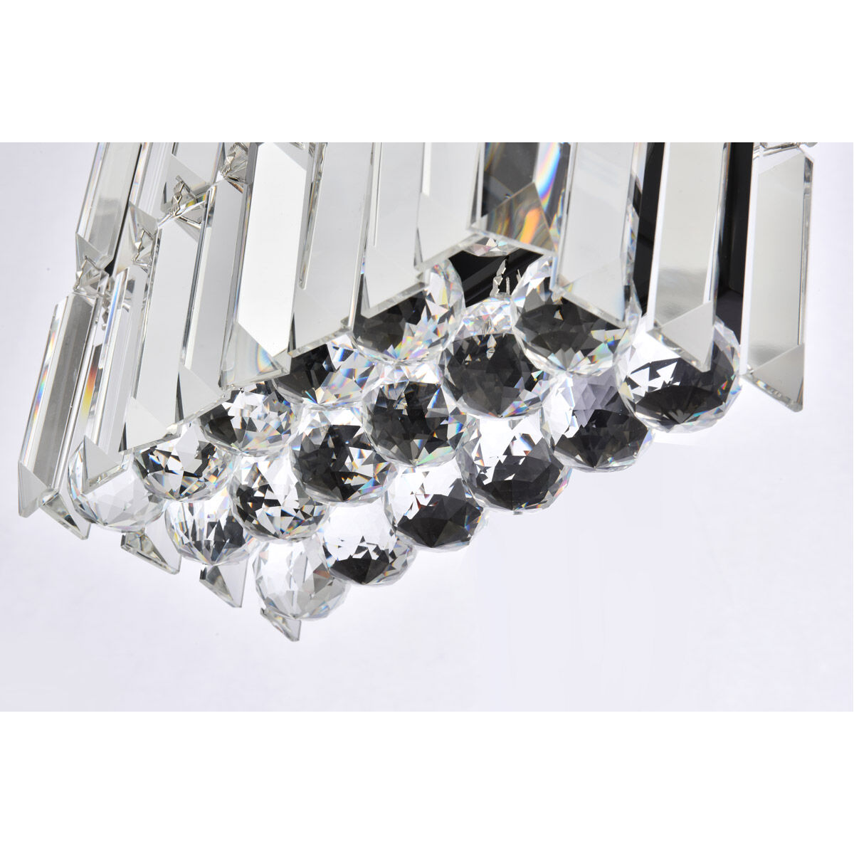 Maxime 4 Light 5 inch Black and Clear Wall Sconce Wall Light