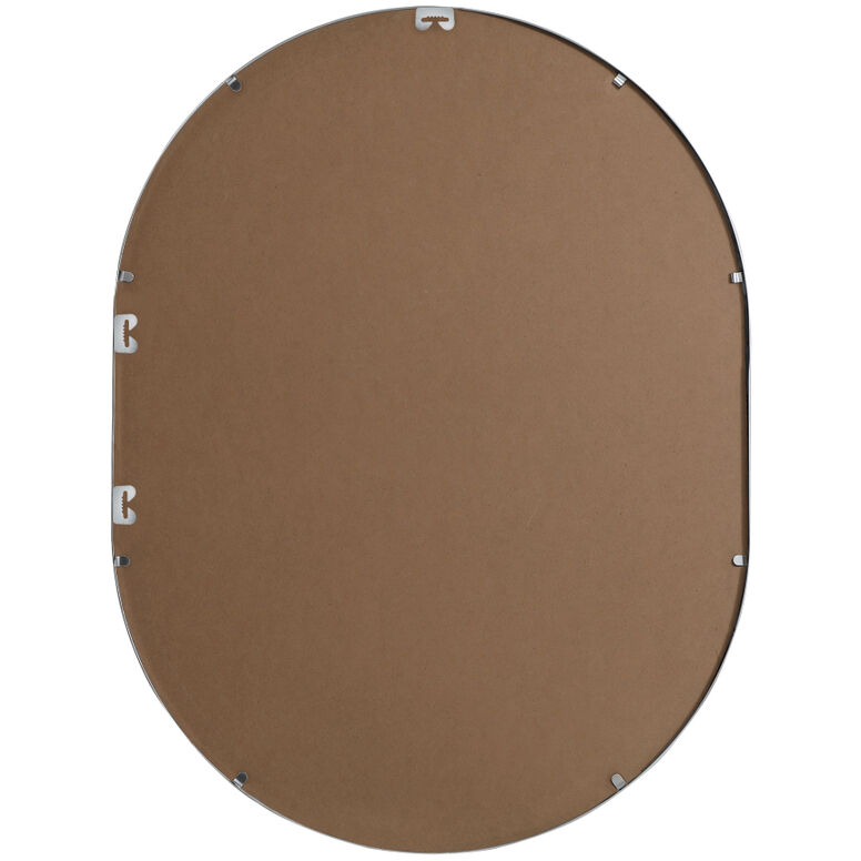 Asha 40 X 30 inch Silver Mirror in 30 x 40