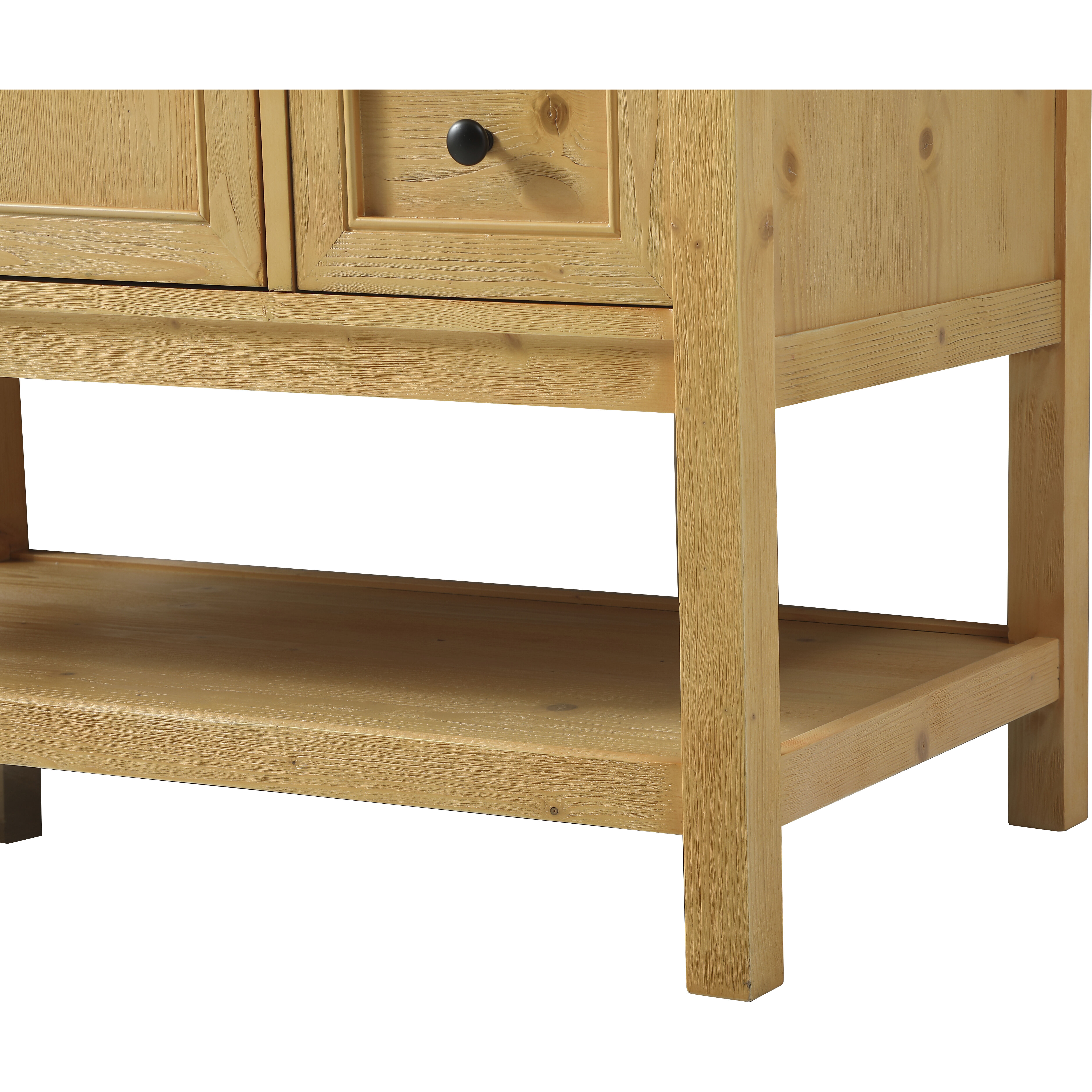 Metropolis 42 X 22 X 34 inch Natural Wood Vanity Sink Set