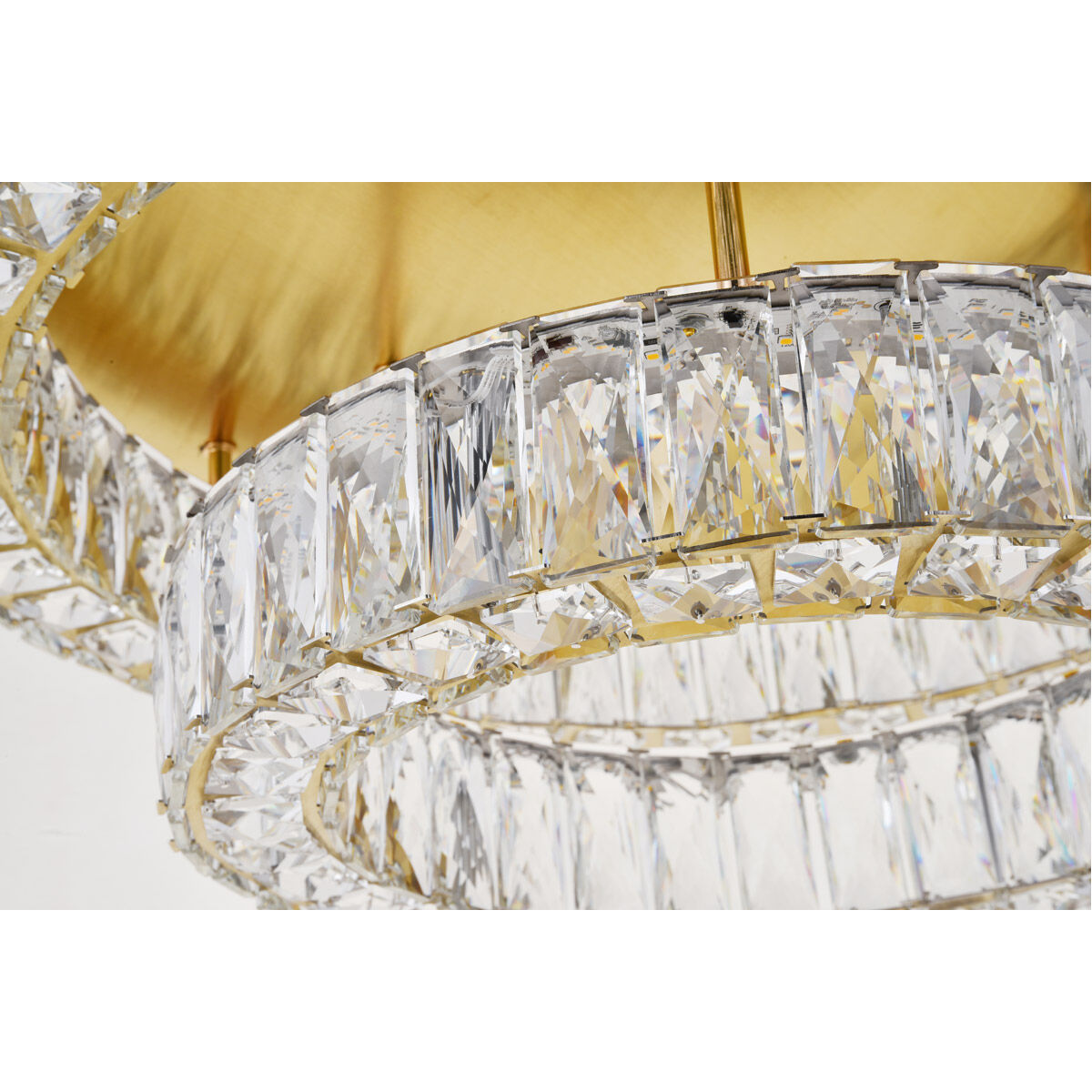 Monroe LED 26 inch Gold Flush Mount Ceiling Light
