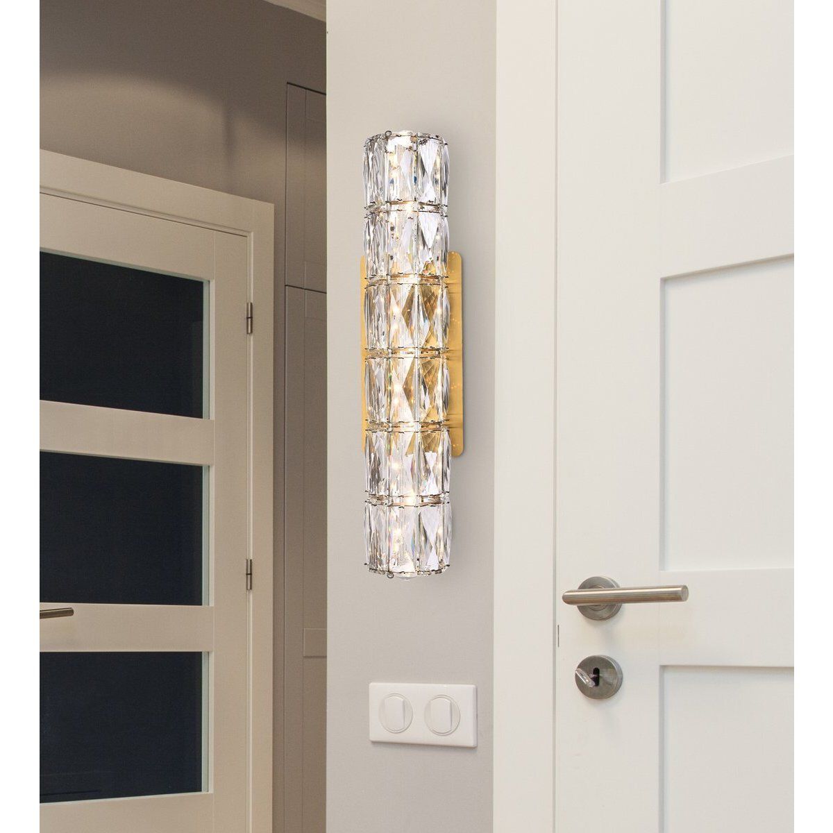 Valetta 1 Light 4 inch Gold Linear Wall Sconce Wall Light