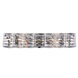 Cuvette 8 Light 33.5 inch Chrome Vanity Light Wall Light, Royal Cut Clear Crystal