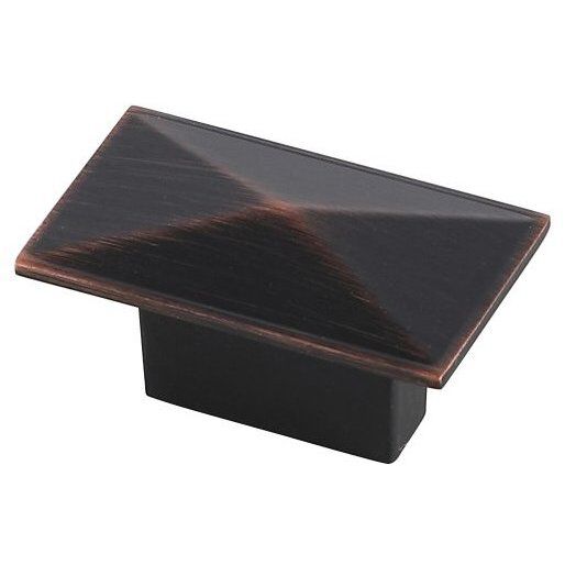 Perry Oil-Rubbed Bronze Hardware Cabinet Knob, Set of 10