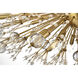 Vera 38 Light 42 inch Gold Pendant Ceiling Light