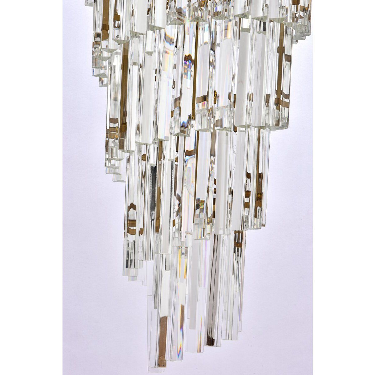 Sydney 42 Light 36.5 inch Satin Gold Chandelier Ceiling Light