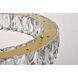 Monroe 18 inch Gold Pendant Ceiling Light