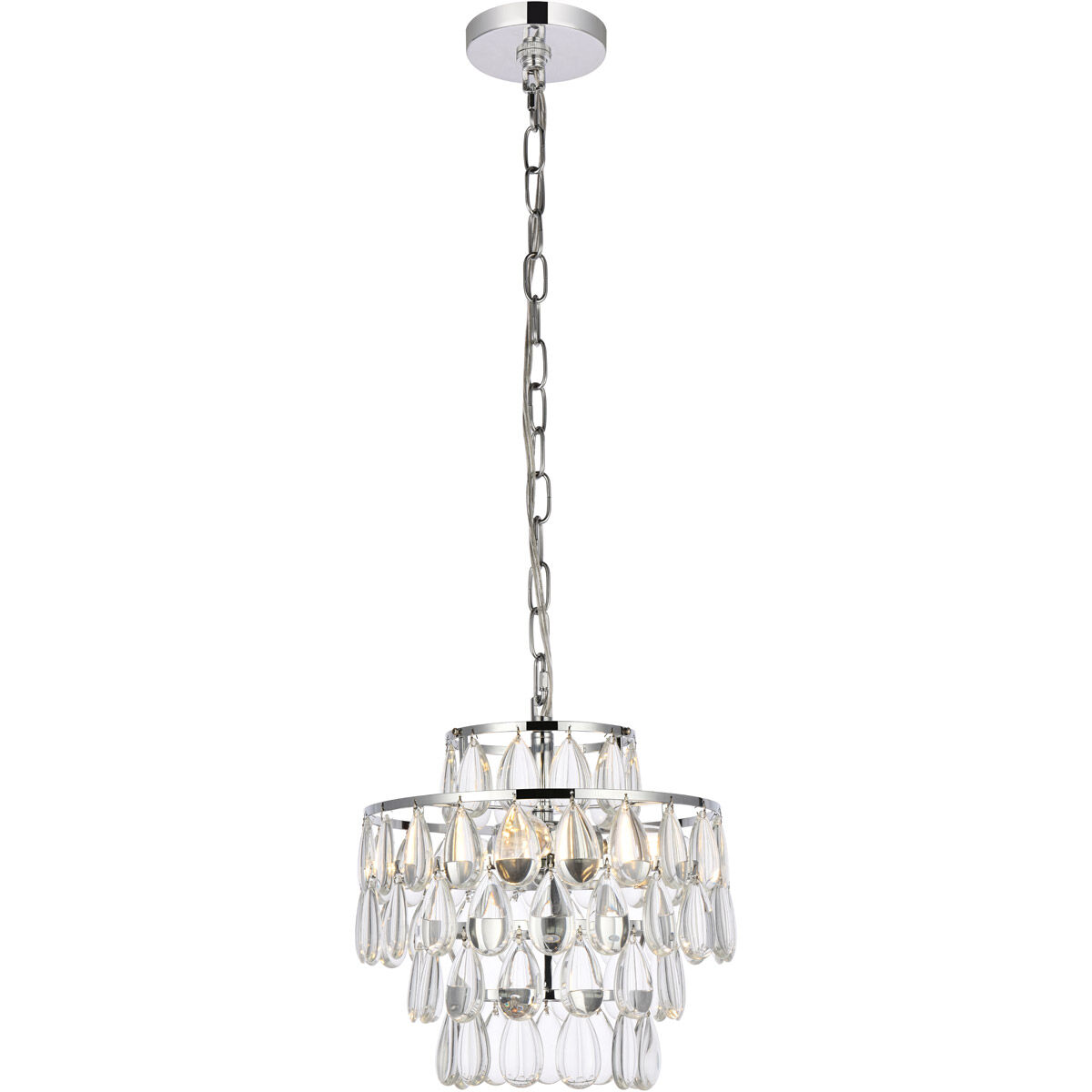 Mila 3 Light 12.00 inch Pendant