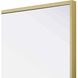 Amoura 30 X 24 inch Brass Mirror