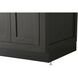 Alden 30 X 35 inch Mocha Brown Bathroom Vanity Cabinet