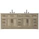 Remington 84 X 35 inch Natural Oak Bathroom Vanity Cabinet