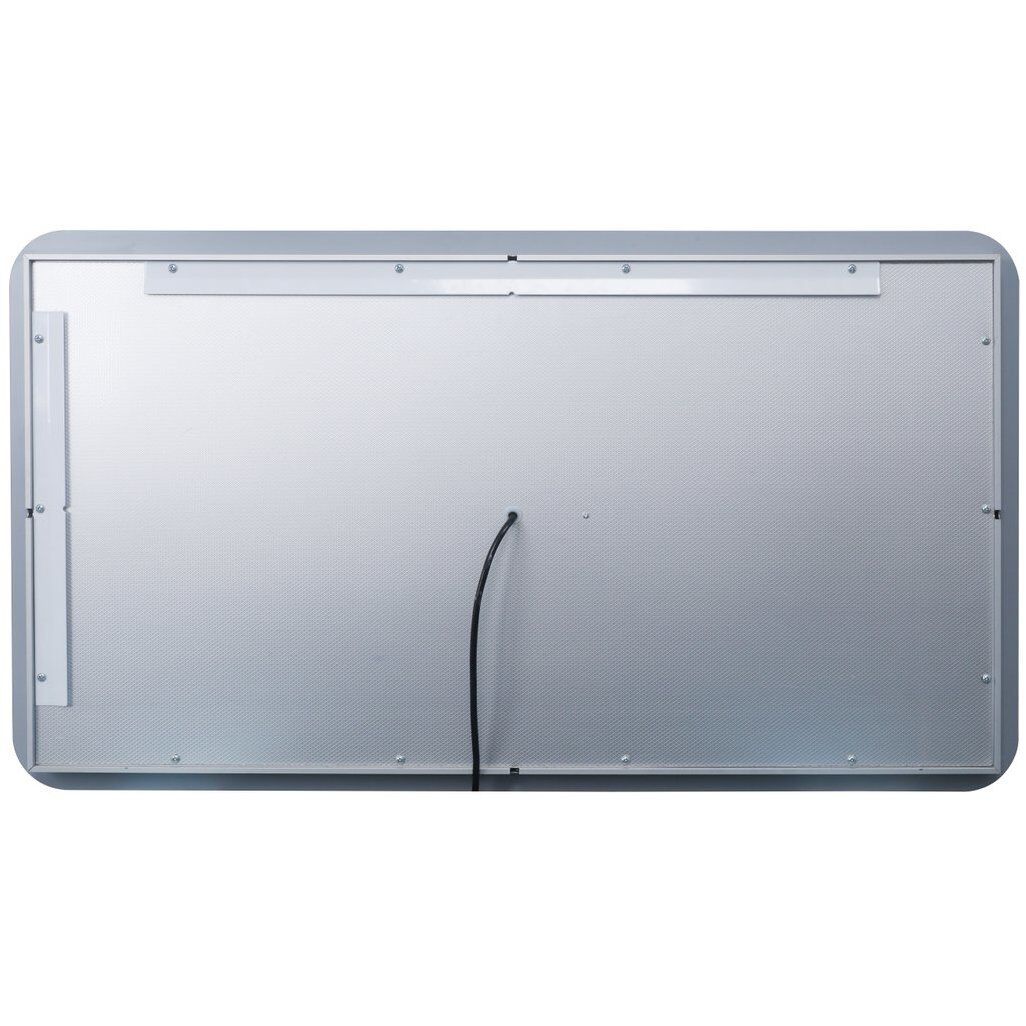 Genesis 36 X 24 inch Glossy White LED Mirror