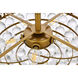 Emilia 5 Light 20 inch Brass Pendant Ceiling Light