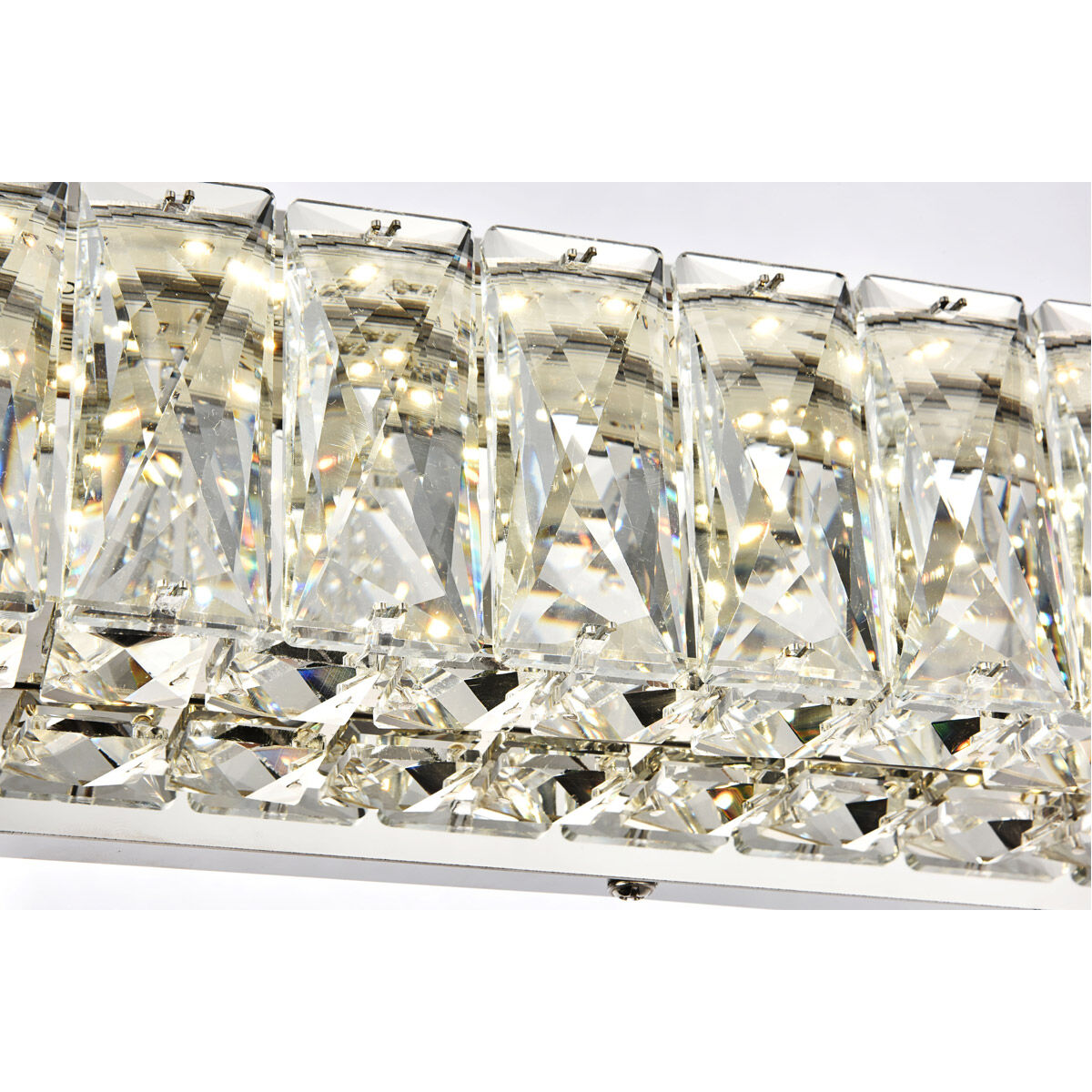 Monroe LED Chrome Wall Sconce Wall Light