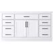 Alden 60 X 35 inch White Bathroom Vanity Cabinet