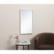 Monet 28 X 28 inch White Wall Mirror