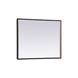 Pier 36 X 20 inch Black LED Mirror